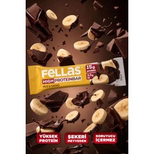 Fellas Yüksek Protein Bar - Muzlu (45 g) x 12 Adet