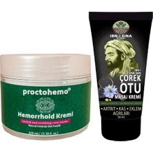 Alvera Collection Proctohemo 100 ml Hemor.roidin Bağsur Kremi + Ibn-I Sina Çörek Otu Kremi 50 ml Sırt Bel Kas Diz Iskelet Agrilarina Teskin Edici Masaj Kremi