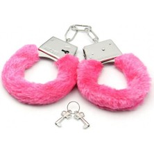 Alvera Collection Poobal Pembe Peluş Kelepçe