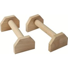 Empressco 25 cm Ahşap Şınav ve Paralel Barı, Sağlam ve Şık Tasarım