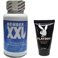 Alvera Collection Hintohu Member Xxl Erkeklere Özel 60LI Playboy 50 ml Jel