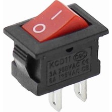 Roboyol Store Kcd1 2 Pin Anahtar Kırmızı