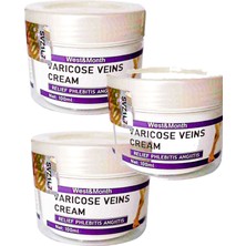 Alvera Collection Varix Varicose Veins West&month Leg Bakım Kremi 100 ml x 3 Adet
