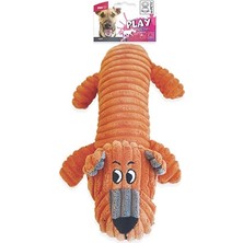 M-Pets Gary Peluş Köpek Oyuncağı Turuncu 32X17X9 cm
