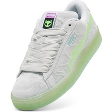 Puma Erkek Beyaz Puma Suede Xl Alien Beyaz Erkek Spor Ayakkabı & Sneaker