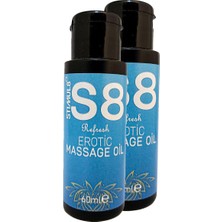 Alvera Collection Stımul8 Ertoticmassage Oil 2 Adet -Kadın Erkek Erotikmasaj Yağı 60 ml 2 Adet
