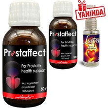 Alvera Collection Prostaffect Erkeklere Özel 2 Adet 50 ml Şurup + Yanında Lustra Masaj Yağı
