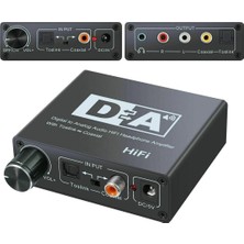Generic Digital Analog Dac Çevirici Dönüştürücü Ses Optik Adaptörü