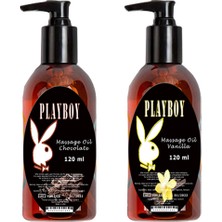 Alvera Collection Playboy Massage Oil Chocolate And Vanilla FRAGRANCES120 ml Çikolata ve Vanilya Kokulu Vücut Masaj Yağı
