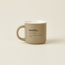 MİEN Mien Mocha Motto Kupa - Renkli - 380 ml