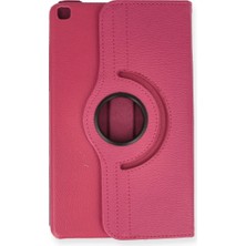 Hayat Store Samsung Galaxy T290 Tab A 8 Kılıf 360 Tablet Deri Kılıf - Pembe
