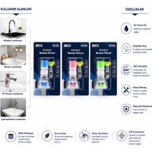 Timion 12 Adet Musluk Ucu Filtresi 2 Katmanlı - Taşlı - Pervaneli 360° 16-19MM Tüm Musluklara