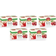 Doğuş Kiraz Sapı Form Bitki Çayı 5 Adet 20 Li Paket