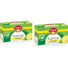 Doğuş Yeşil Çay Limonlu 20 li x 2 Adet