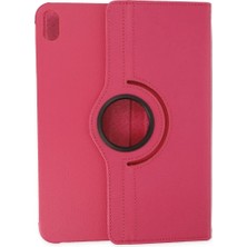 Uravas Store Apple Ipad 2022 10.9 (10.nesil) Kılıf 360 Tablet Deri Kılıf - Pembe