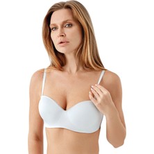 New Bra 7045-KADIN Desteksiz B Cup Dantelli Sütyen