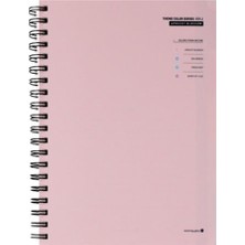 Morning Glory 8000 Çizgili Defter 26,2X19 cm Pembe 11210-88729