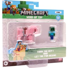 Minecraft 3D Kurma Mekanizmalı Figürler 2'li Paket Model 1 PMI/MC1014