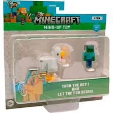 Minecraft 3D Kurma Mekanizmalı Figürler 2'li Paket Model 5 PMI/MC1014