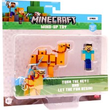 Minecraft 3D Kurma Mekanizmalı Figürler 2'li Paket Model 3 PMI/MC1014