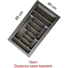 Empressco Çekmece Içi Düzenleyici, Kaşıklık ve Kepçelik, 85X49 Cm, Kesilebilir