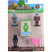 Minecraft 3D Toppeez 5'li Figür Seti Seri-2 Model 4 PMI/MC2240
