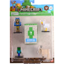 Minecraft 3D Toppeez 5'li Figür Seti Seri-2 Model 2 PMI/MC2240