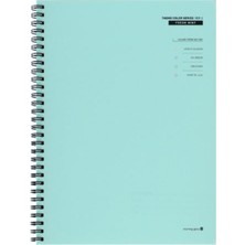 Morning Glory 4000 Theme Çizgili Defter 26X19 cm Mint 11210-87331