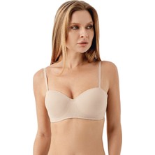 New Bra 7045-KADIN Desteksiz B Cup Dantelli Sütyen