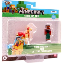 Minecraft 3D Kurma Mekanizmalı Figürler 2'li Paket Model 4 PMI/MC1014