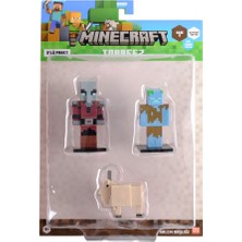 Minecraft 3D Toppeez 3'lü Figür Seti Seri-2 Model 5 PMI/MC2220
