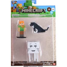Minecraft 3D Toppeez 3'lü Figür Seti Seri-2 Model 6 PMI/MC2220