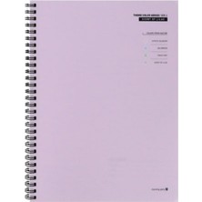 Morning Glory 4000 Theme Çizgili Defter 26X19 cm Lila 11210-87331