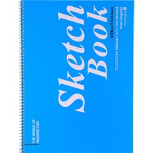 Morning Glory 4500 Sketch Book 34,7X25,4 cm Mavi 15011-8760