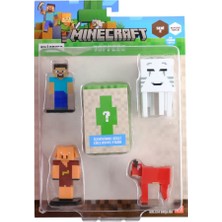 Minecraft 3D Toppeez 5'li Figür Seti Seri-2 Model 3 PMI/MC2240