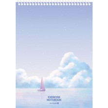 Morning Glory 3000 Cloud Bloknot Defteri 25,4X18,4 cm Yat 14001-87213
