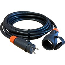Ever Charger Elektrikli Araç Şarj Cihazı Uzatma Kablosu Monofaze Kauçuk Alev Iletmez 3x2.5 Mm² 18 Metre