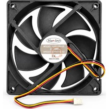 Meon Robotik Otomasyon 12V Dc Fan 120X120X25 mm 0,25A 2200 Rpm 3 Pin Soğutma Fanı