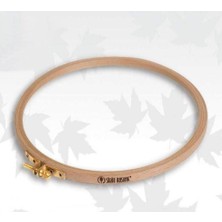 Ahşap Vidalı Kasnak 8mm Şirin 202 Nakış Elişi 202-3 Çap: 15,5cm
