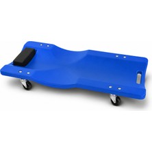 Wadfow WCCP0365 Tekerlekli Plastik Tamirci Kızağı Ergonomik Tamirci Kızağı 36 Inc Oto Bakım Yatma Platformu