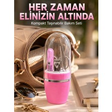 E-Woman Pembe Manikür Pedikür Bakım Seti Cımbız Tırnak Makası Makas Törpü - Lisinya