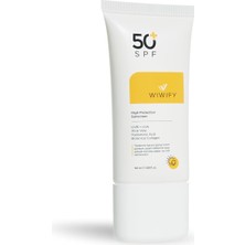 Wiwify Leke Karşıtı Cilt Tonu Eşitleyici Yüksek Korumalı Kremi Spf 50 50ML (Aloe Vera Özlü) Pa++++