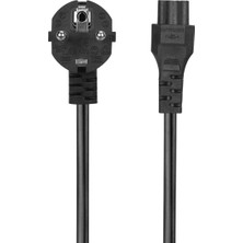 Lunatic S- D48 1.5 Metre D48 Kablo Güç Kablosu 3 Pin Kutuplu Acer Laptop Şarj Cihazı Tv Yazıcı Projektör Ekr