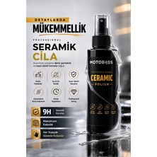 Motobros Oto Cila Seramik Etkili Araba Cilası Araç Cilası Boya Koruma Su ve Kir İtici Parlaklık Verici 150 ml