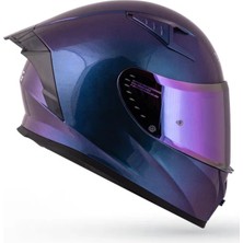 Empressco Spectre Chatoyant Mor Kask ile Şıklığa Adım Atın
