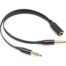 Generic Kulaklık Mikrofon Çevirici Ayırıcı Switch Splitter 3.5mm