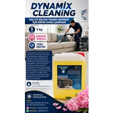 Dynamix Wash Otomat Köpük Ayarlı Halı ve Koltuk Yıkama Makinesi Deterjanı 5 kg Halı ve Koltuk Şampuanı