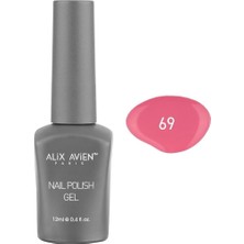 Hepta Collection Koyu Bej Pembe Kalıcı Oje 69-Yoğun Renk Veren Jel Oje 12 Ml-Nail Uv Gel Polish 69