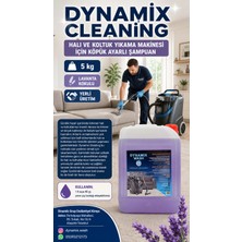 Dynamix Wash 5 kg Halı Yıkama Makinesi Şampuanı Köpük Ayarlı ve Lavanta Bahçesi Kokulu