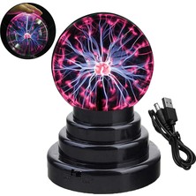 Beiaosu Beıaosu Plazma Küresi, Flaş Küresi, Plazma Lambası, Küçük Plazma Lamba, USB Şarj Kablolu, Sihirli Pl